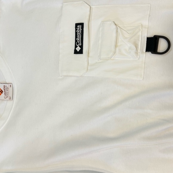 Columbia White Men's tech utility shirt - Picture 6 of 6